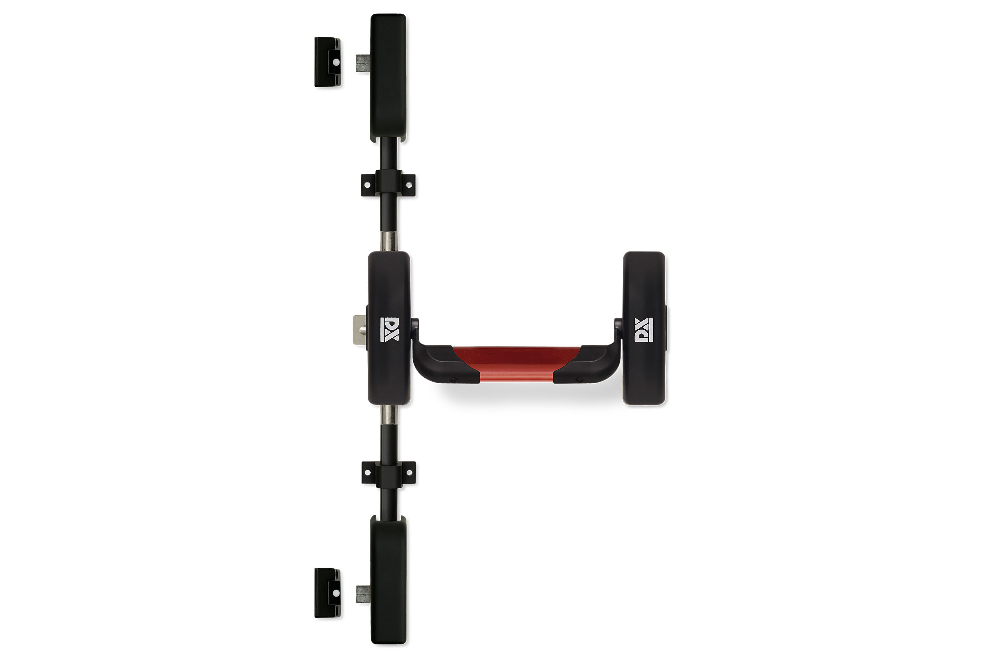 4003.652.3094 Anti-paniekstang / DX 523 / enkele deur / 3-puntssluiting / zijsluitend / rood-zwart