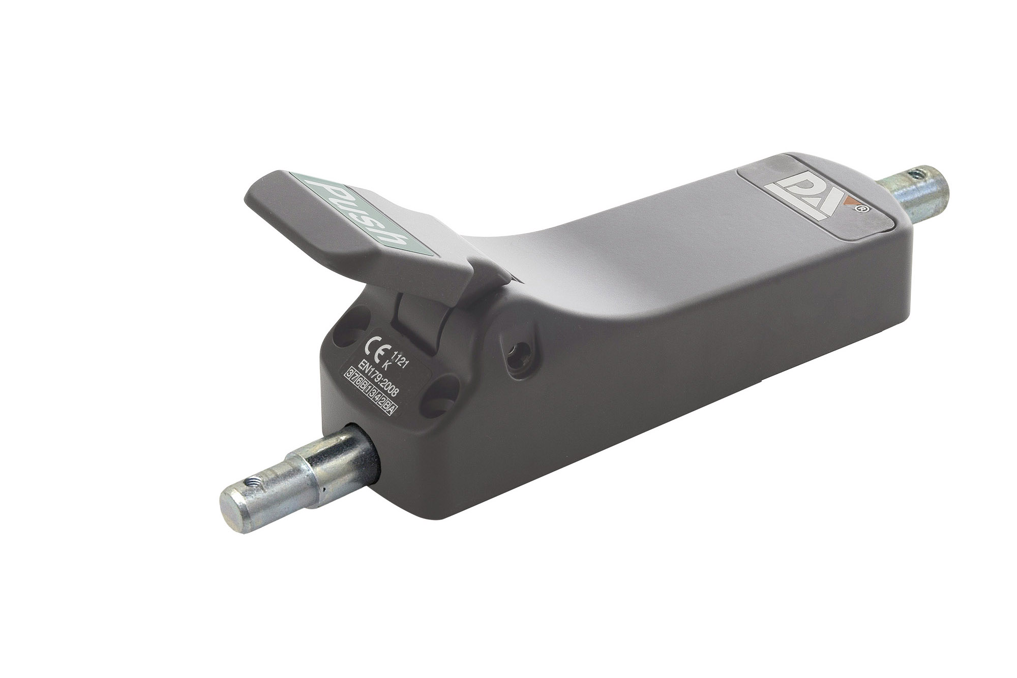 4003.692.9342 Anti-paniekpushpad / DX 293 SE / enkele deur / 2-puntssluiting / zilvergrijs