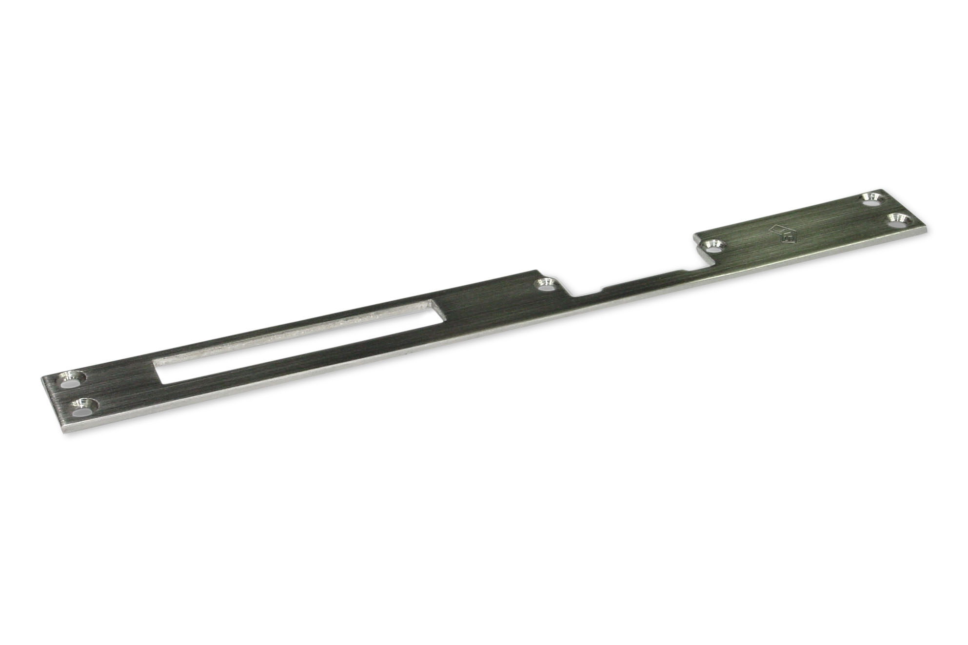 Front plates electric strikes JIS Nadal, stainless steel