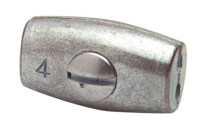 Eivormklemmen, verzinkt