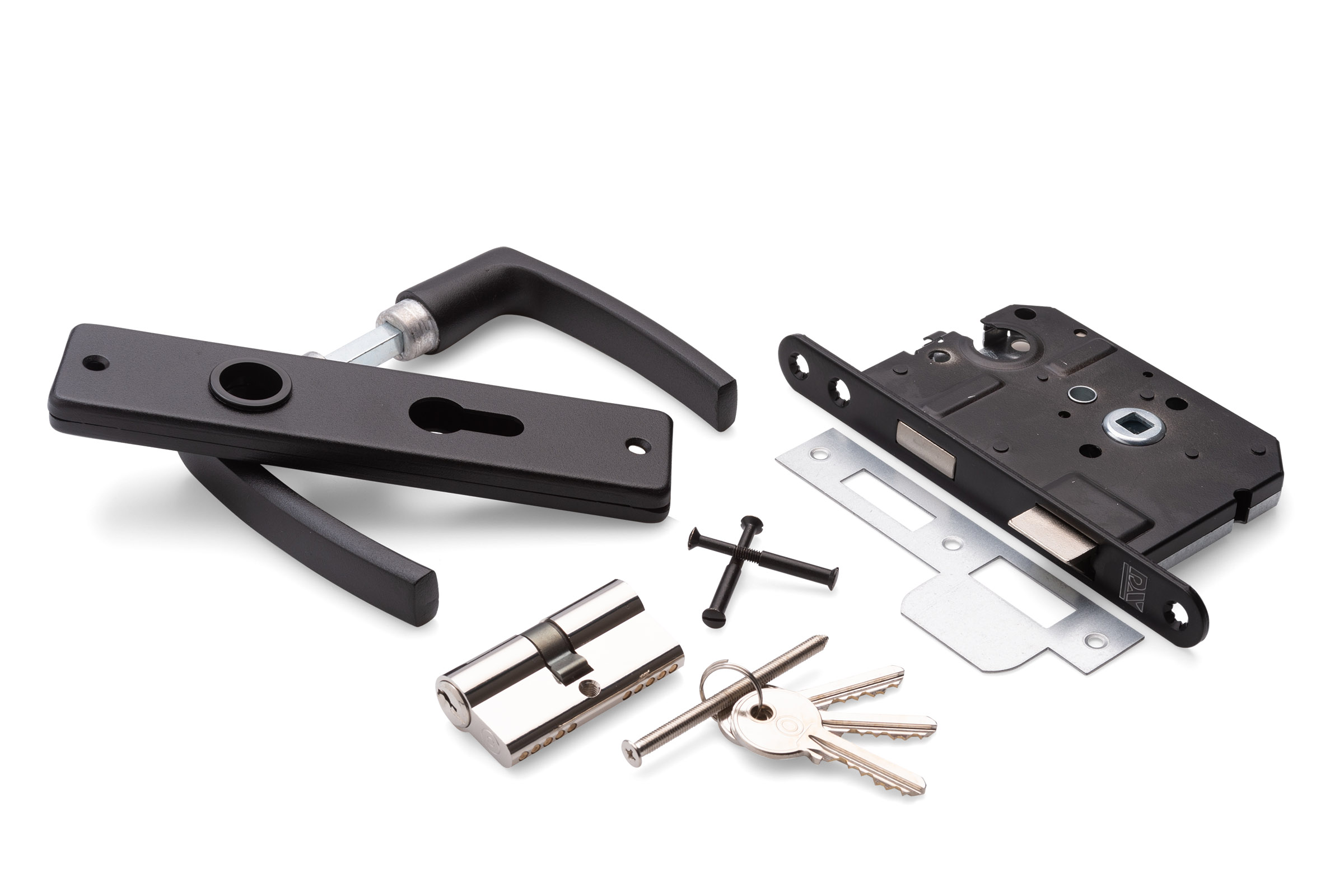 Deurkruk setjes, zwart