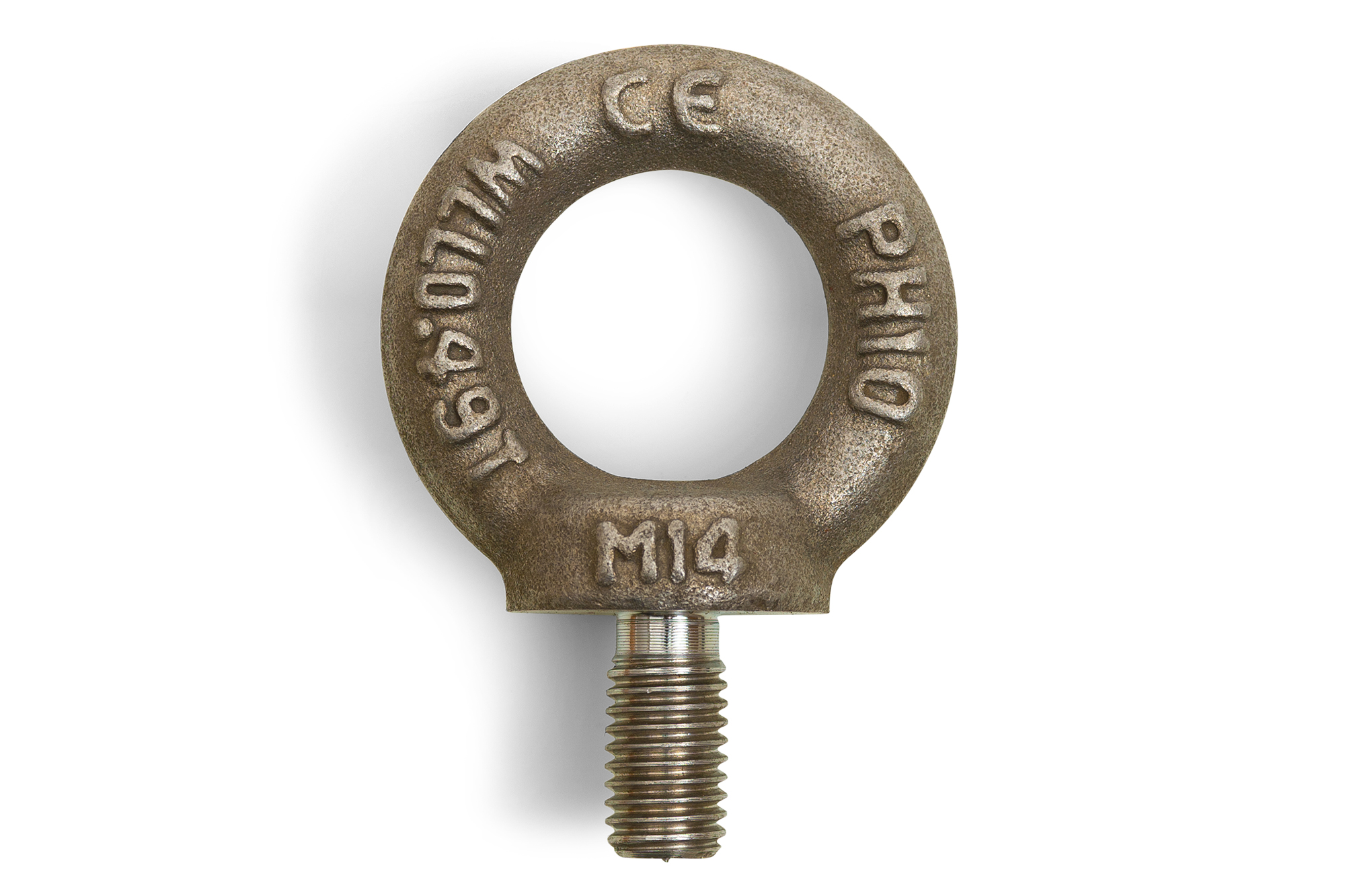 Ringschroeven gelijkend DIN 580, blank