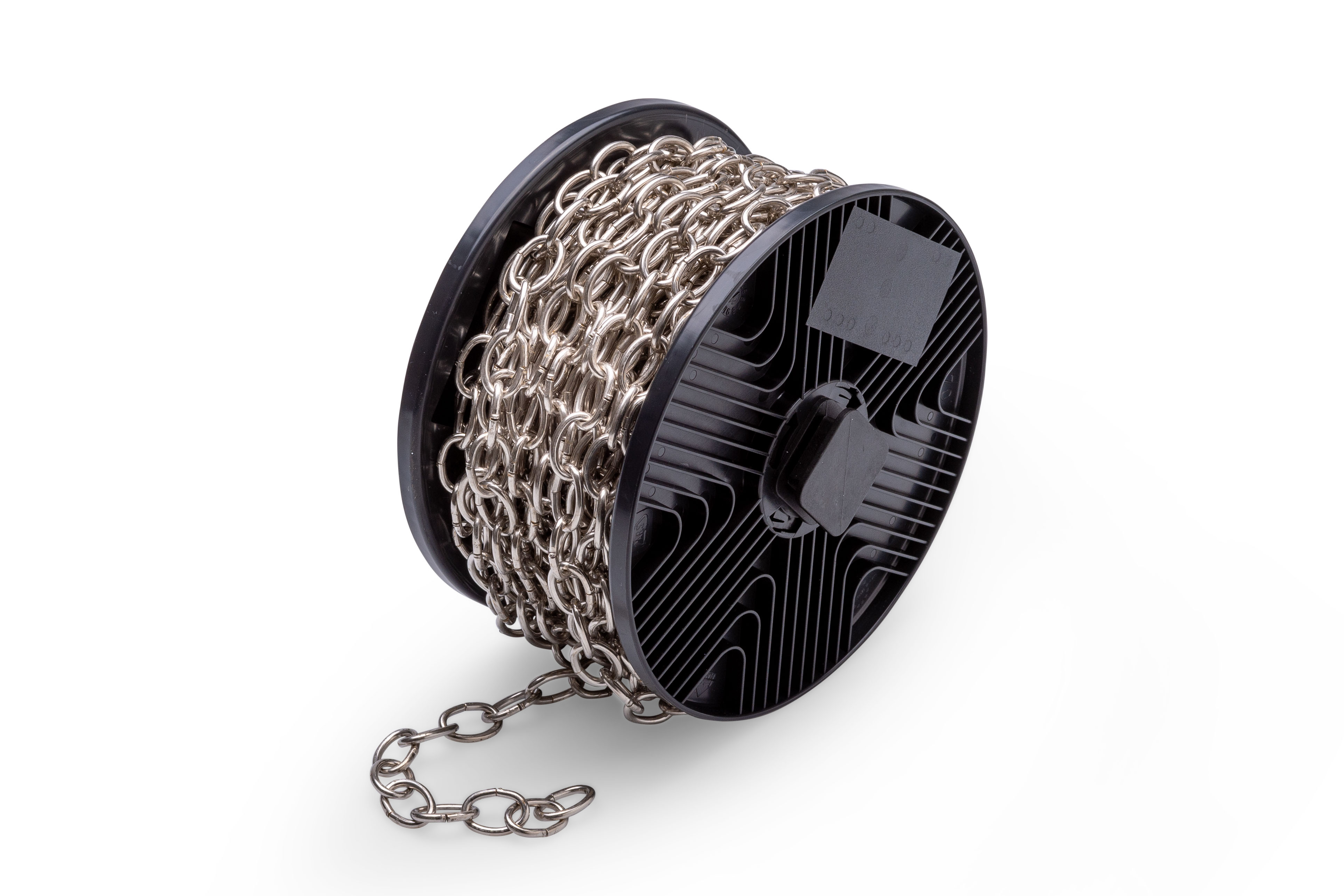 5800.SRK.0130-F Sierketting ovale schakel 2,8mm / staal vernikkeld / rol 20 meter