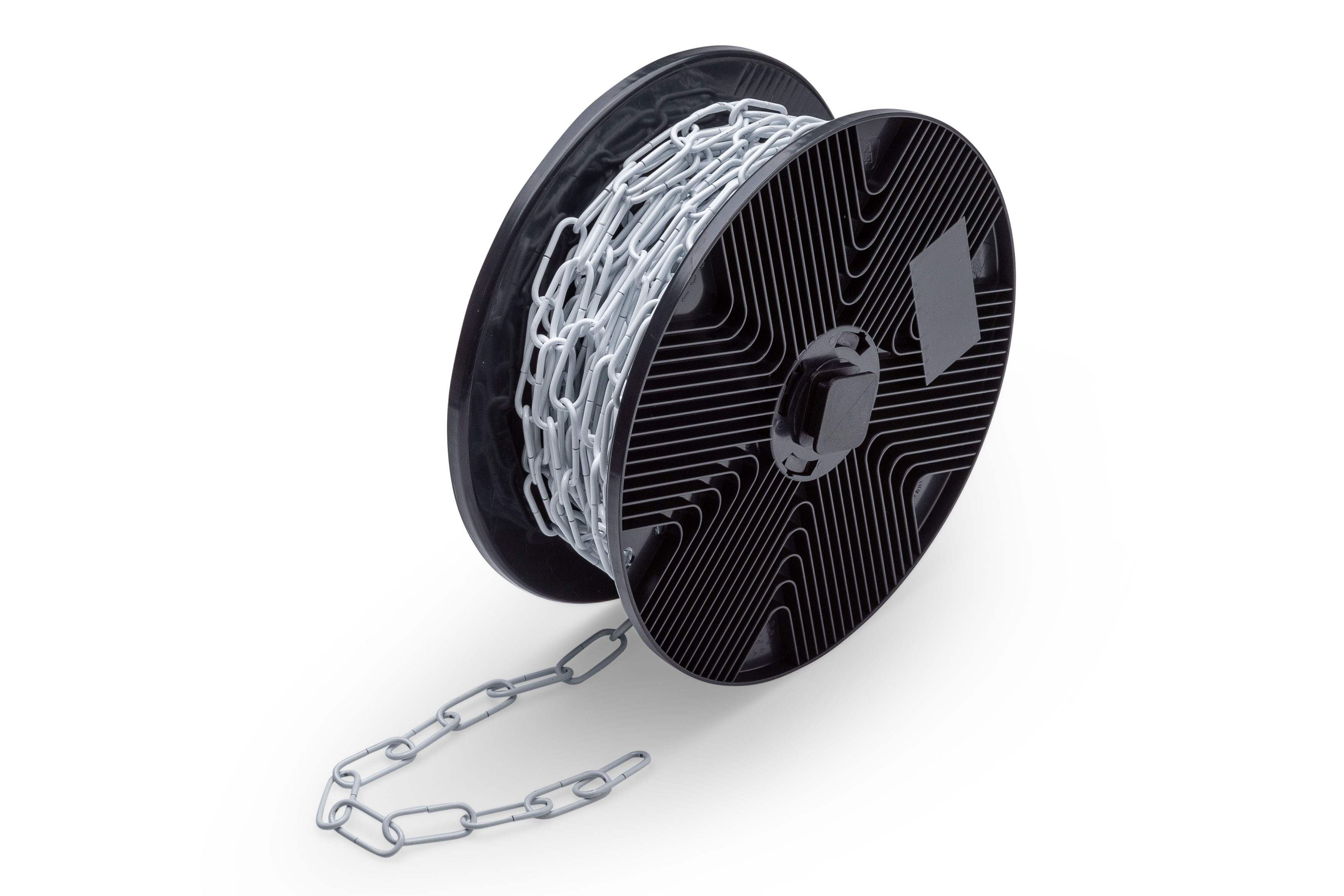 5800.SRKL.1630-N Sierketting lange schakel 2,8mm / staal wit gelakt / rol 30 meter