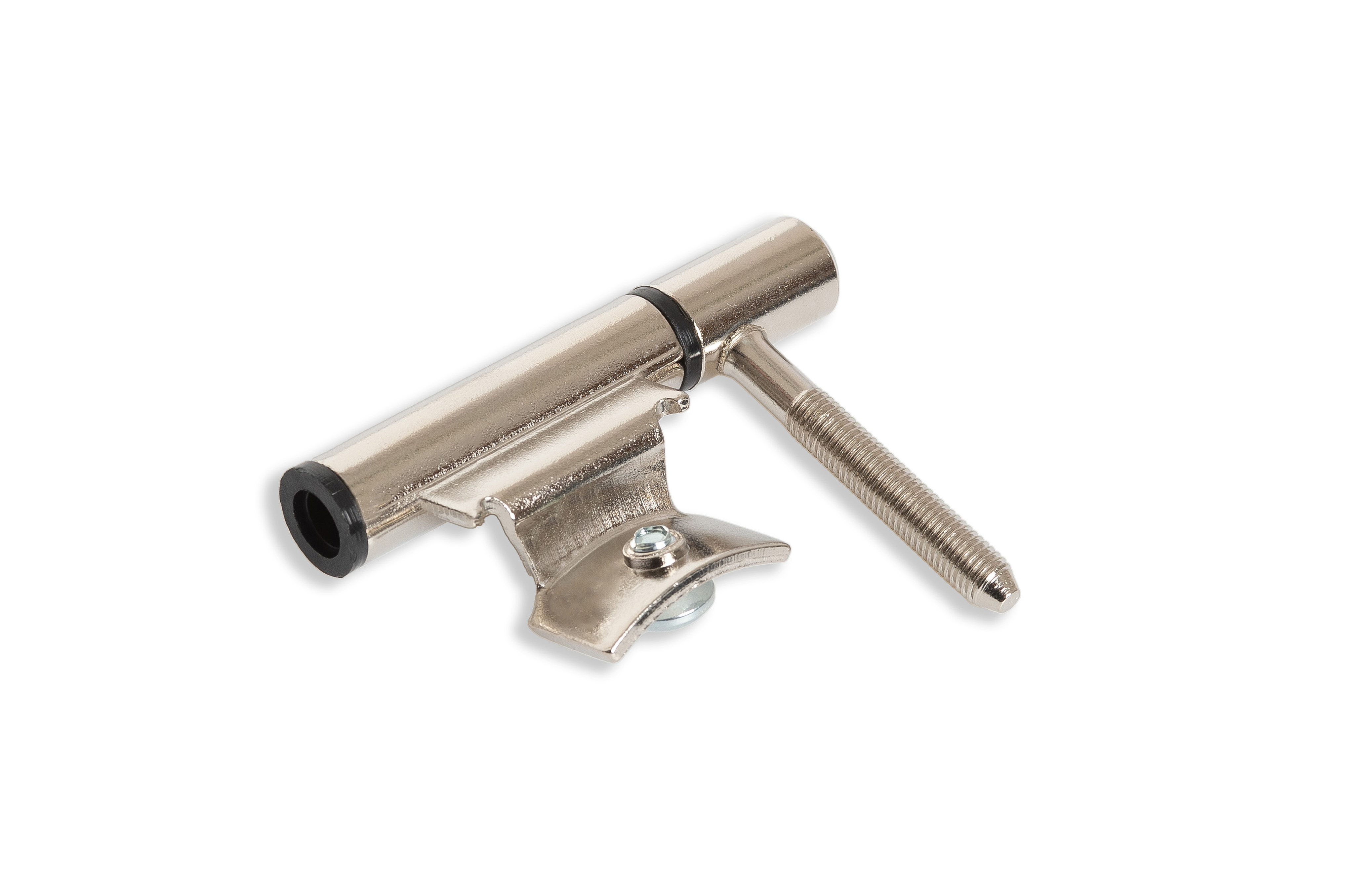 Inboorpaumelles, stalen inmetselkozijn, 14 mm vernikkeld