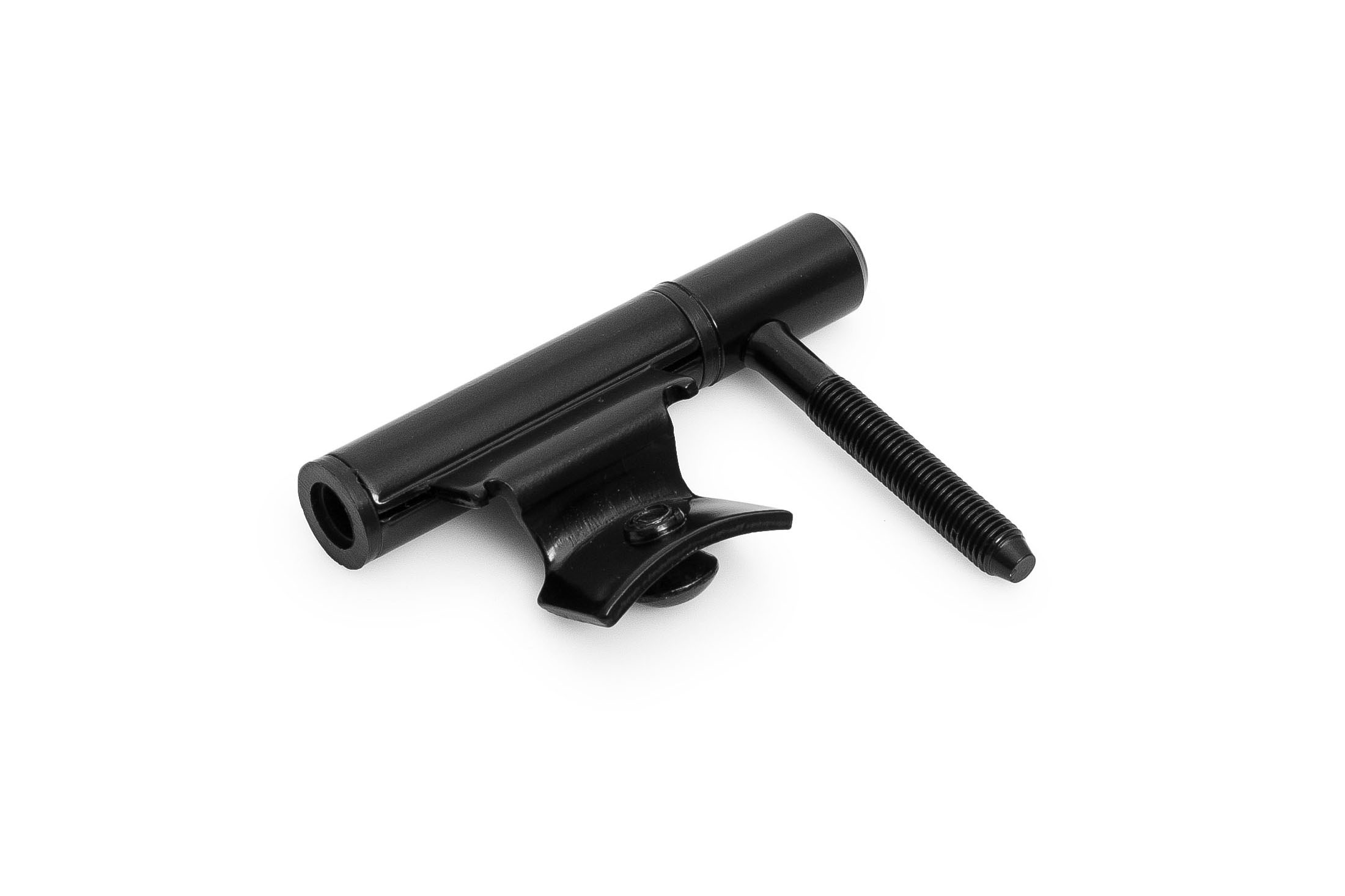 Inboorpaumelles, stalen inmetselkozijn, 14 mm, zwart gelakt