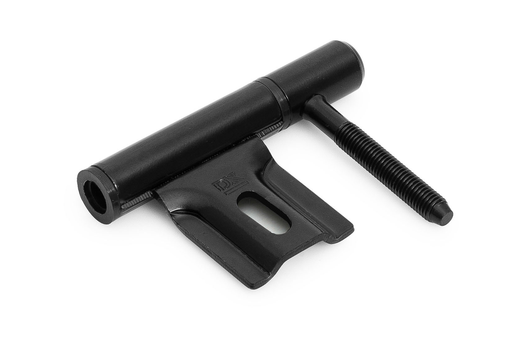 Inboorpaumelles, stalen montagekozijn, 14 mm, zwart gelakt