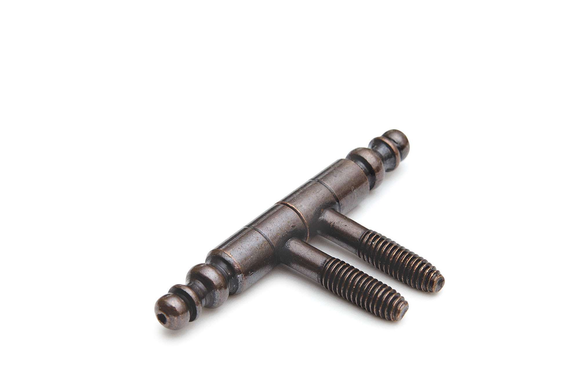 Furniture hinges, with vase-shaped knob