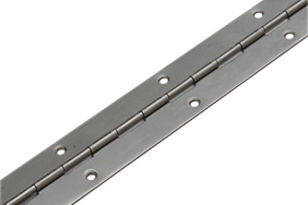 Pianoscharnieren, RVS