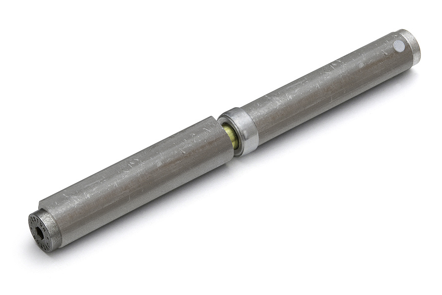 RVS aanlaspaumelle met veer