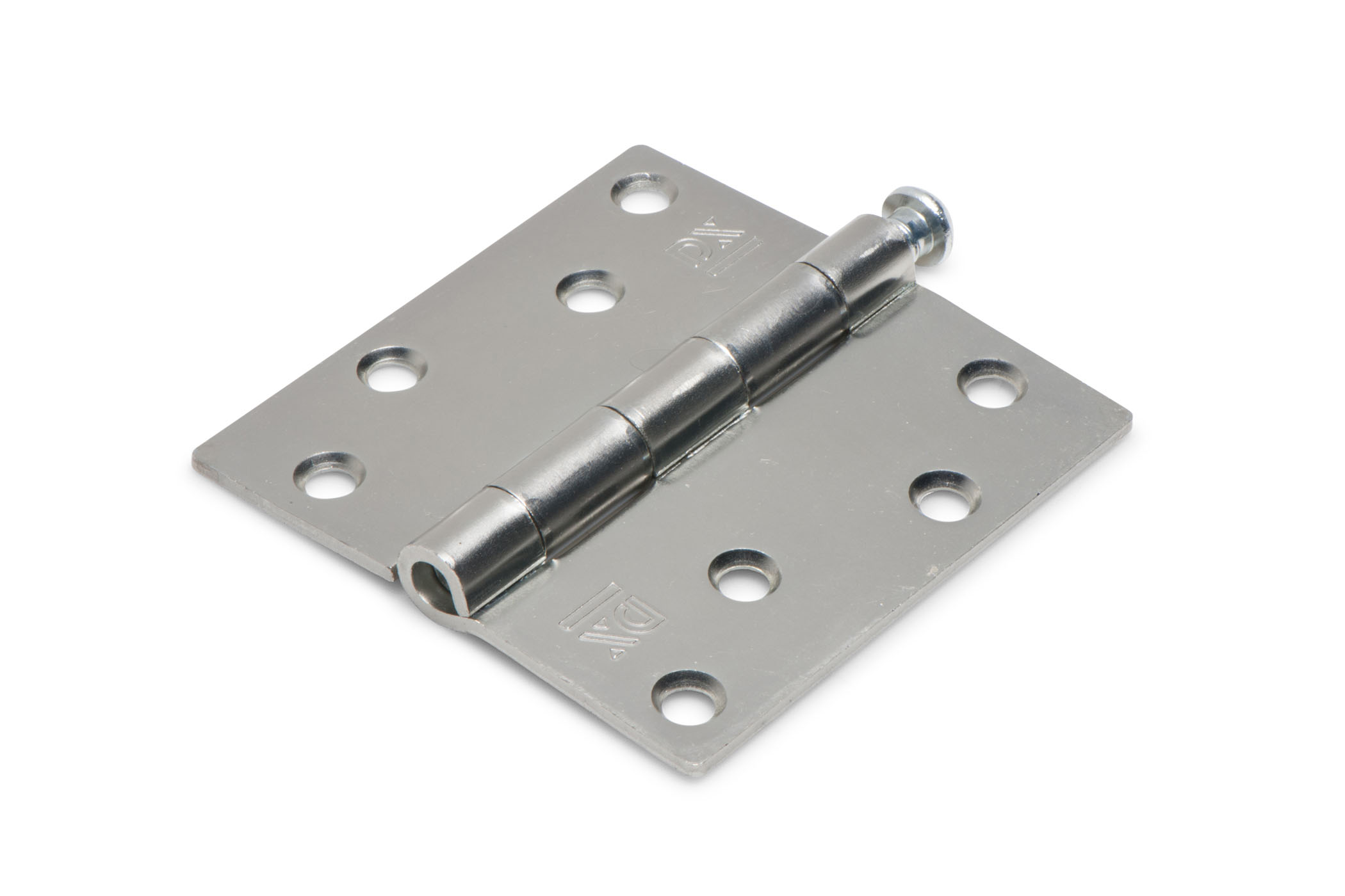 6110.025.8989 Scharnier / rechte hoeken / 89x89 mm / losse verzinkte pen / staal verzinkt