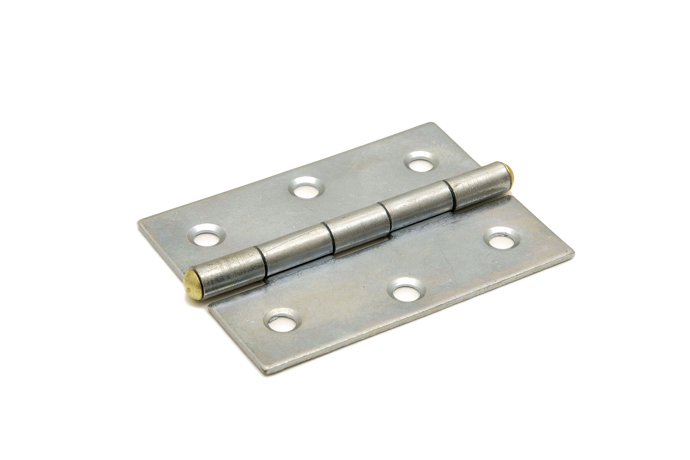 6110.125.5039 Smalscharnier / 50x39 mm / vaste messing pen / staal verzinkt