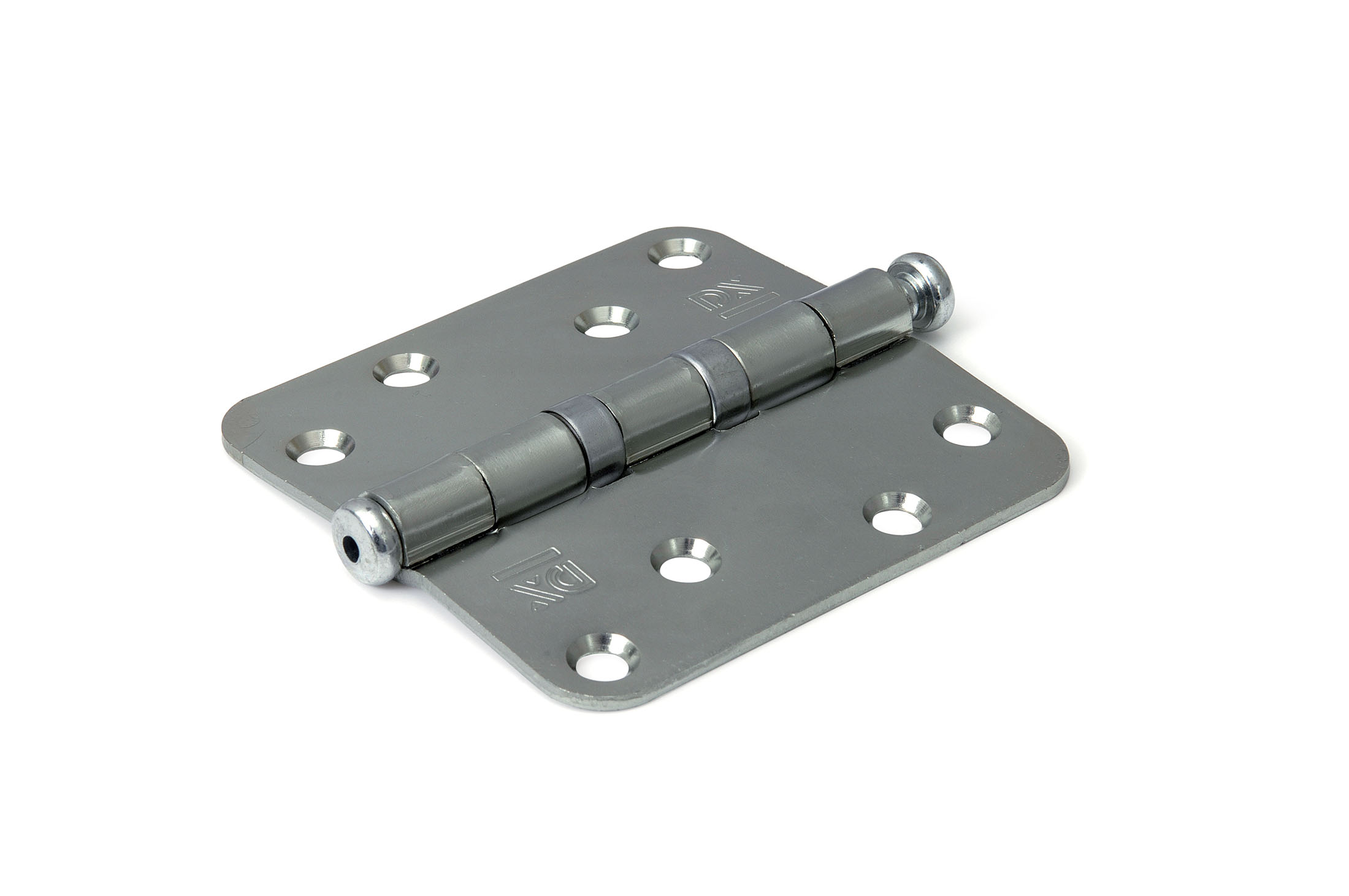 Kogellagerscharnieren ronde hoeken, staal