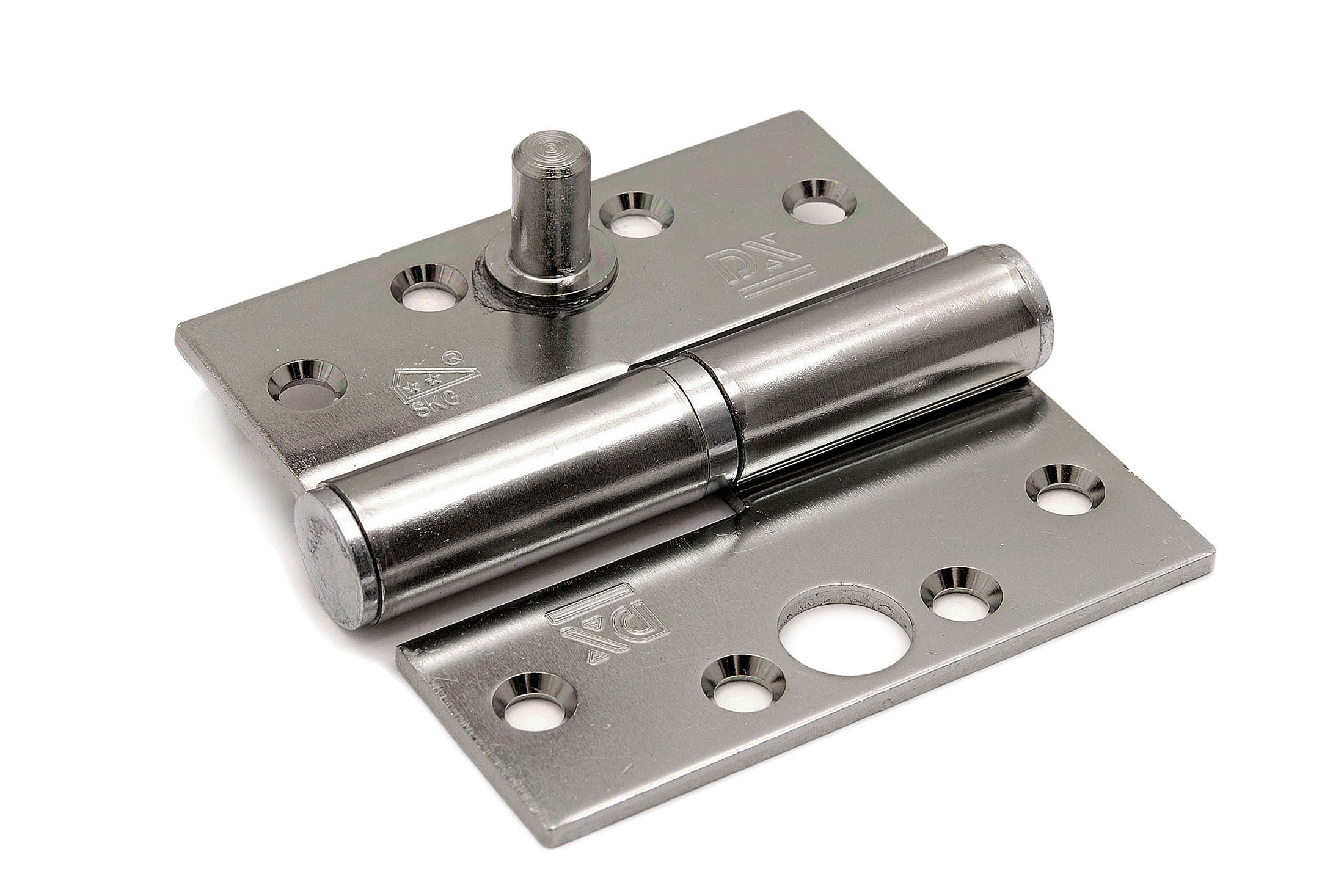 Flag hinges, square corners, SKG, steel