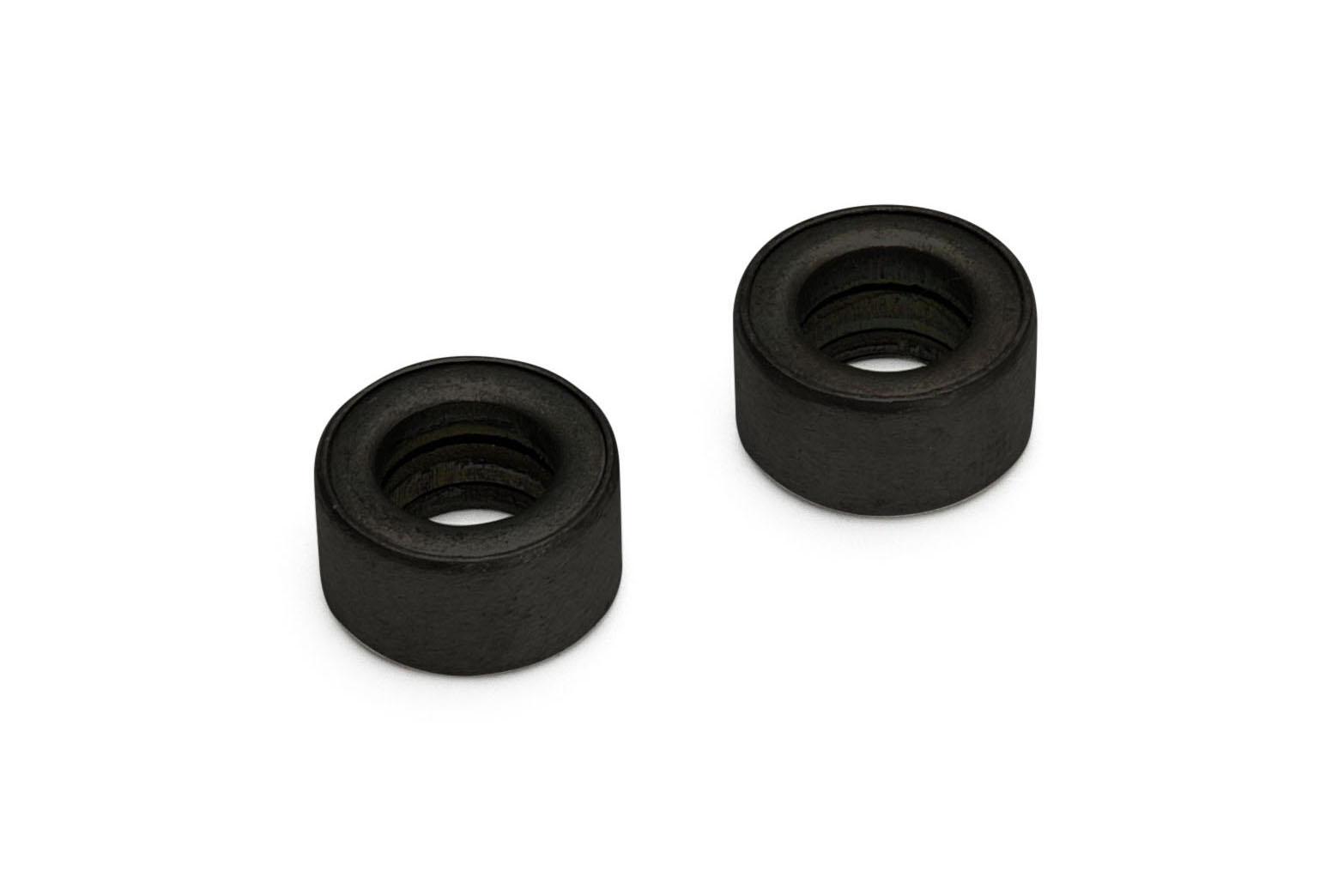 Scharnierlagers, RVS zwart gelakt