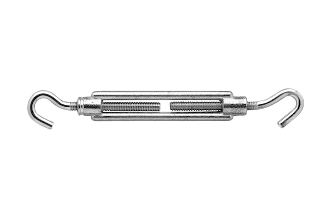 Spanschroeven Haak-Haak handelsuitvoering, verzinkt