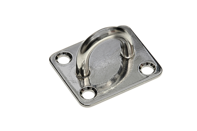 8000.005.50I5 Eye plate / 5 mm / stainless steel AISI 316