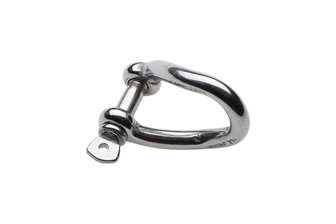 D-sluitingen gedraaid gesmeed, RVS AISI 316