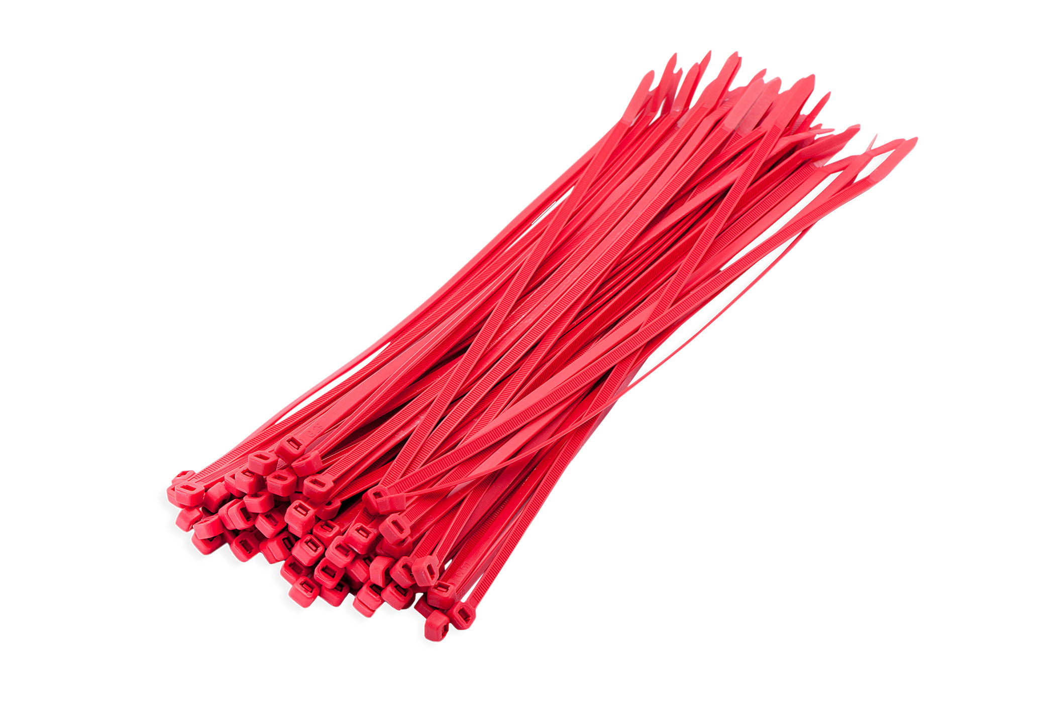 9.805100025 Kabelbundelband Nylon 6.6 / rood /  2,5x  100 mm