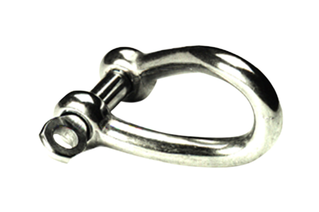 8000.302.IF05 D-sluiting gedraaid / 05 mm / RVS AISI 316