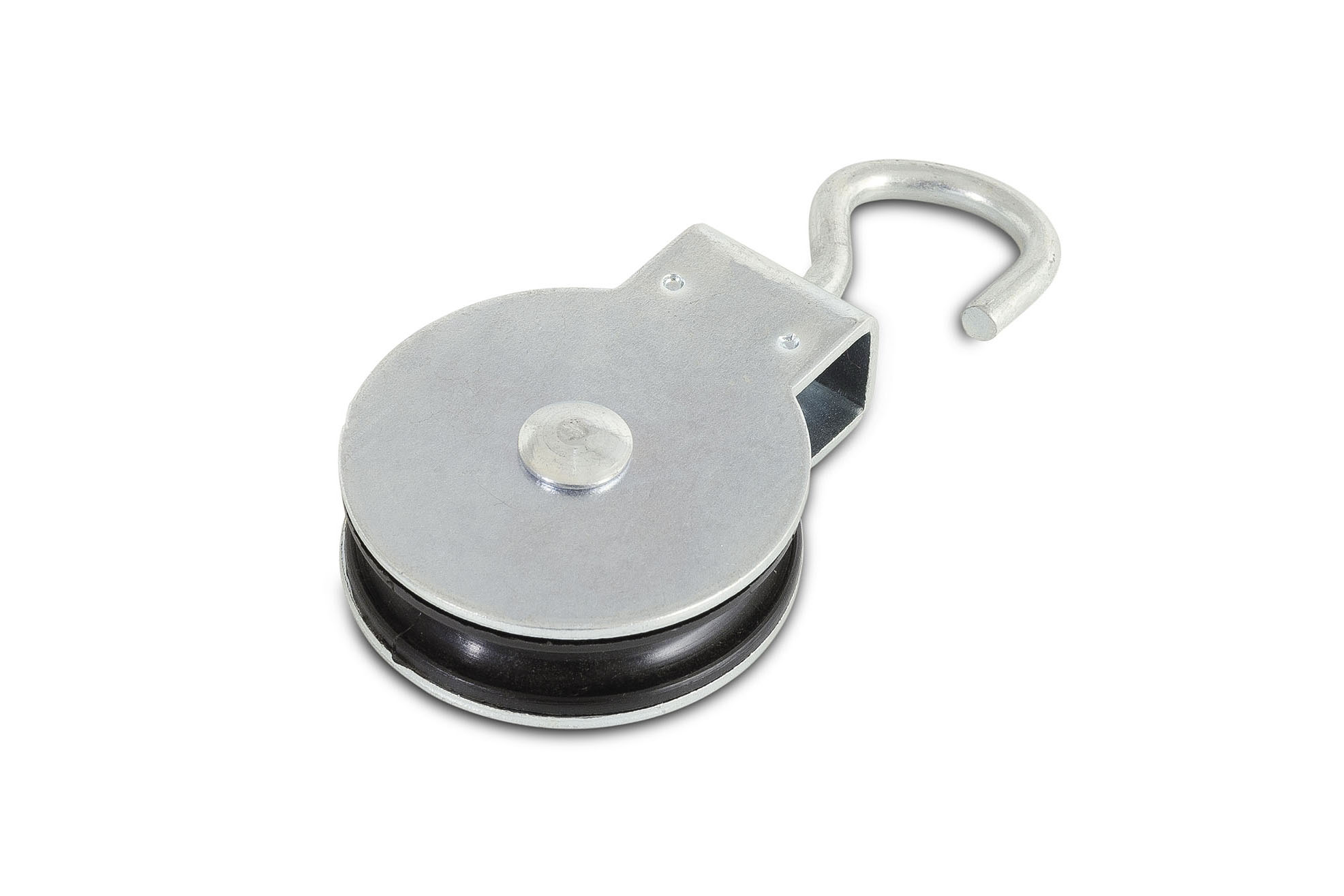 Katrollen met draaibare haak, verzinkt